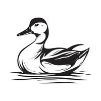 Duck Design Images on white background vector