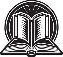 Book logo Image. illustration of a book. vector