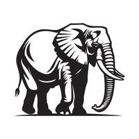 elefante imagen diseño. ilustración de elefante vector
