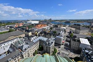 horizonte - Copenhague, Dinamarca foto