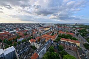 panorámico ver - Copenhague, Dinamarca foto