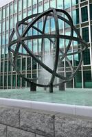 Globe Fountain - Hamburg, Germany photo