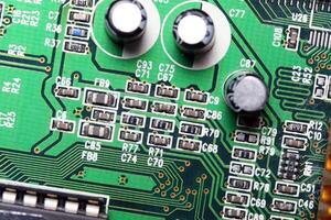 computer micro circuit board photo