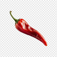 rood Chili peper Aan transparant achtergrond psd