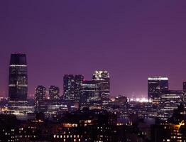 New York City by night photo