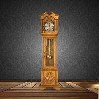 Old grandfather clock photo