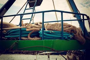 Roll rope used for fishing photo