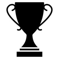 Winning Cup icon line illustration vector