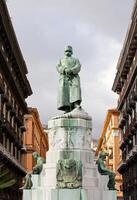 Statue ov Umberto I in Naples photo