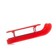 Wooden red sled photo