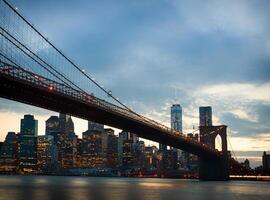 horizonte de la ciudad de nueva york foto