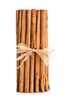 Bunch of Ceylon cinnamon photo