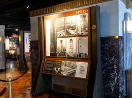 Old photographs of the Empire State Building under construction photo