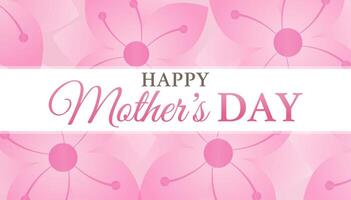 Mother's Day Background with Cherry Blossom vector