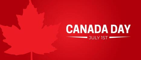 Canada Day Illustration Background Banner vector