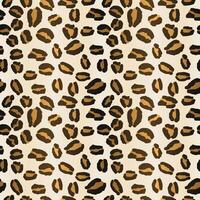 Leopard Print Repeat Pattern Design vector