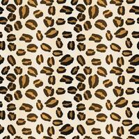 Leopard Print Repeat Pattern Design vector