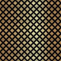 Abstract Gold Geometric Seamless Pattern on Black Background vector