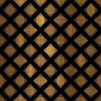Elegant Stylish Gold Geometric Seamless Pattern on Black Background vector