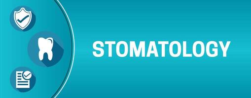 Stomatology Background Illustration Design vector