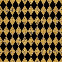 Gold Black Terrazzo Stone Texture Seamless Pattern Design on Geometric Background vector