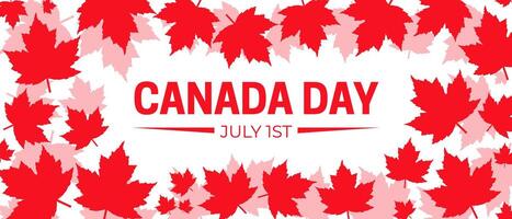 Canada Day Illustration Background Banner vector