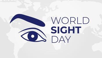 World Sight Day Background Illustration vector