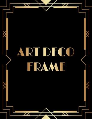 Geometric Gatsby Art Deco Style Print Frame Design