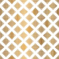 Elegant Gold Geometric Pattern on White Background vector