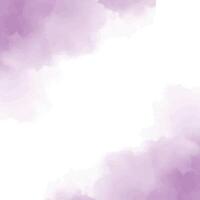 Brush effect Water colour purple Background vector