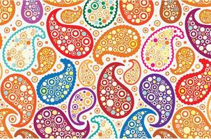 multicolour floral background pattern vector
