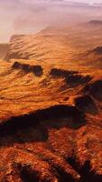 vista panorâmica do nascer do sol no parque nacional do grand canyon video