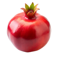 Close-Up of a Ripe Pomegranate With Transparent Background png