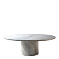 Elegant Marble Top Table With Transparent Background, Ideal for Modern Interiors png