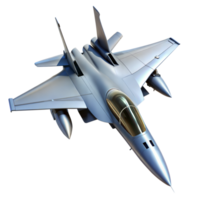 Modern Fighter Jet in a Steep Ascent Against a Transparent Background png