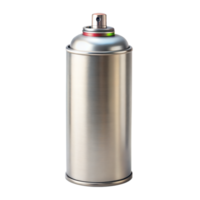 Shiny Spray Can With a Transparent Background Ready for Design Mockups png