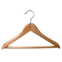 Wooden Hanger on Transparent Background png