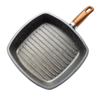 hög kvalitet non-stick grill panorera isolerat på transparent bakgrund png