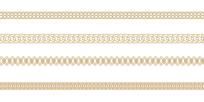 linha fronteira desatado elemento divisor Projeto ouro transparente png