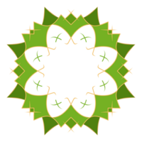 mandala islamique élément transparent ornement, Ramadan kareem 2024 élément mandala mosquée illustration fleur png