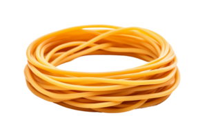 Rubber Band on Transparent Background. png