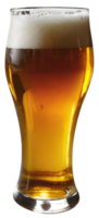 Glass of fresh beer png