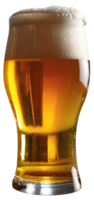 glas van vers bier png