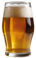 glas van vers bier png