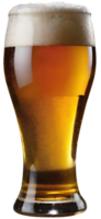 Glass of fresh beer png
