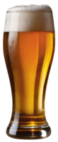 Glass of fresh beer png