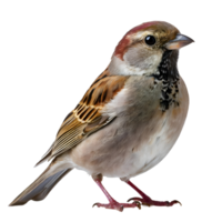 Close up sparrow portrait png