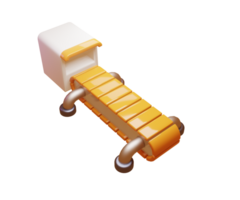 Cute mini conveyor belt with multiple viewing angles png
