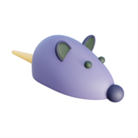 Cat Rat Toy 3D Render png