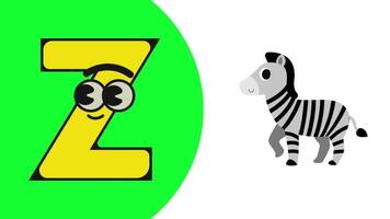 ABC Alphabet Zeichnung Kinder Reime Kinder Wortschatz Wörter video